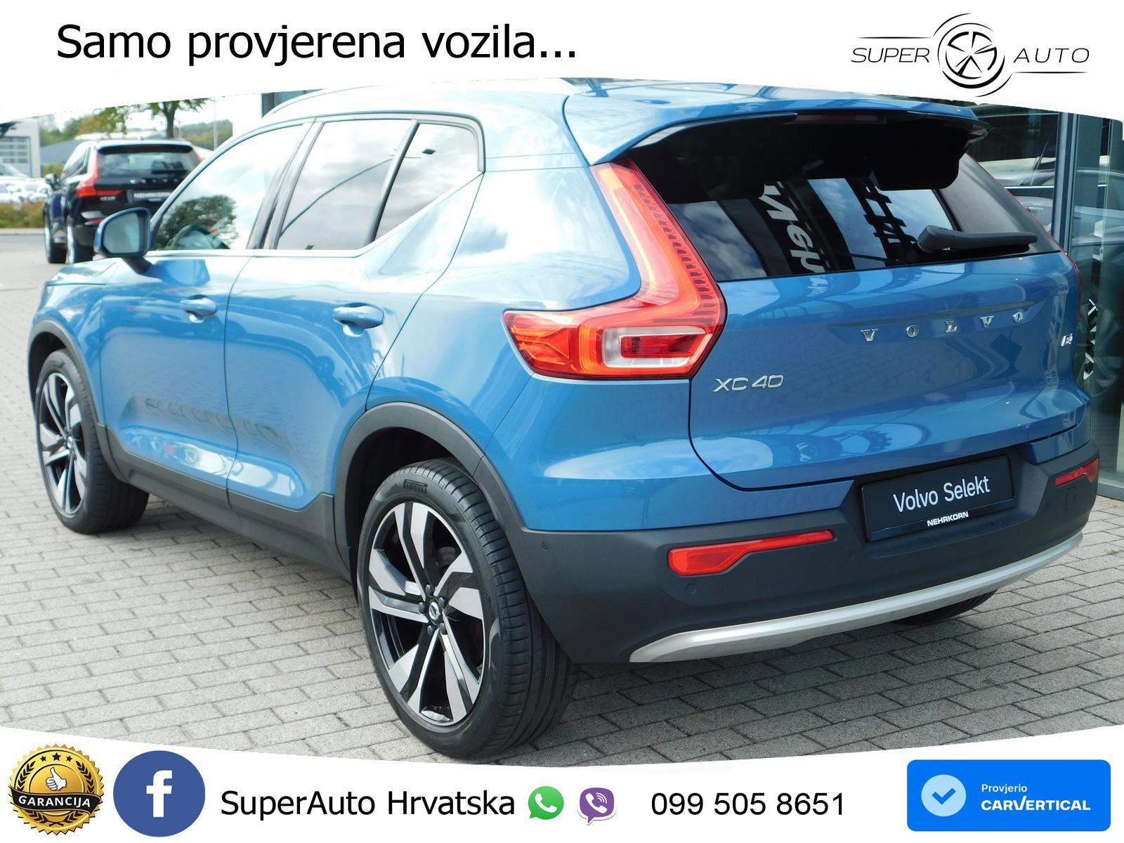 Volvo XC40 2.0 B4 AWD 197 KS Automatic LED+GR SJED+ACC