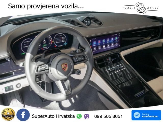 Porsche Panamera 4 2.9 V6 (470 KS) E-Hybrid PDK ZRAČNI+ACC+GR SJED+KAM+PANO