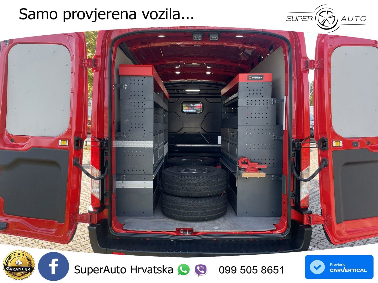 Ford Transit 350 L3 WÜRTH Regale Klima Kamera Navi 131 KS
