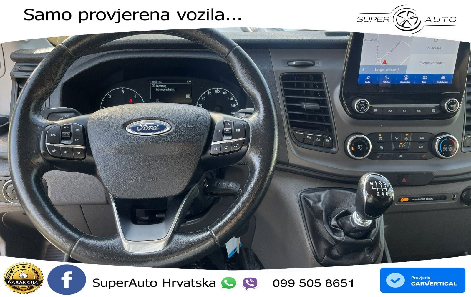 Ford Transit 350 L3 WÜRTH Regale Klima Kamera Navi 131 KS