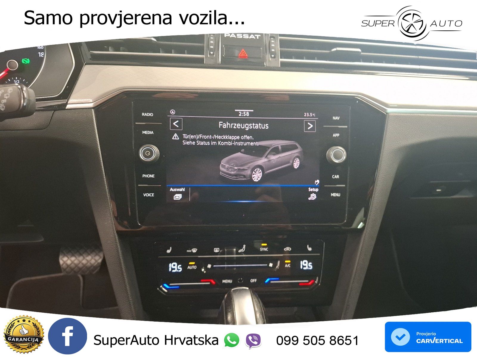 Volkswagen Passat Variant 2.0 TDI (150 KS) DSG Business LED+GR SJED+ACC