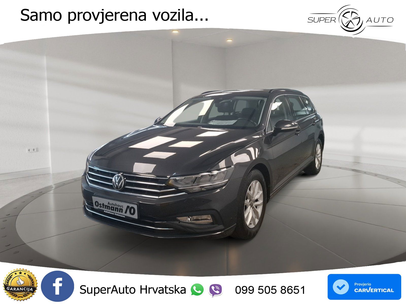 Volkswagen Passat Variant 2.0 TDI (150 KS) DSG Business LED+GR SJED+ACC