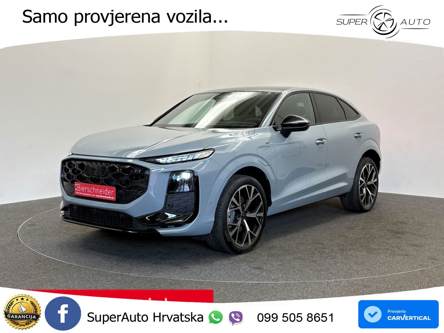 Audi Q3 Sportback 1.5 TFSIe (272 KS) S tronic LED+GR SJED+ACC