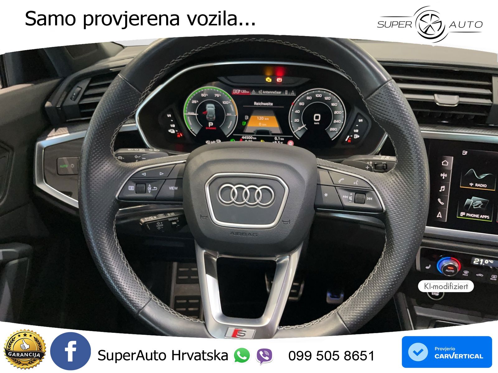 Audi Q3 45 TFSIe (245 KS) S tronic S line LED+GR SJED+ACC