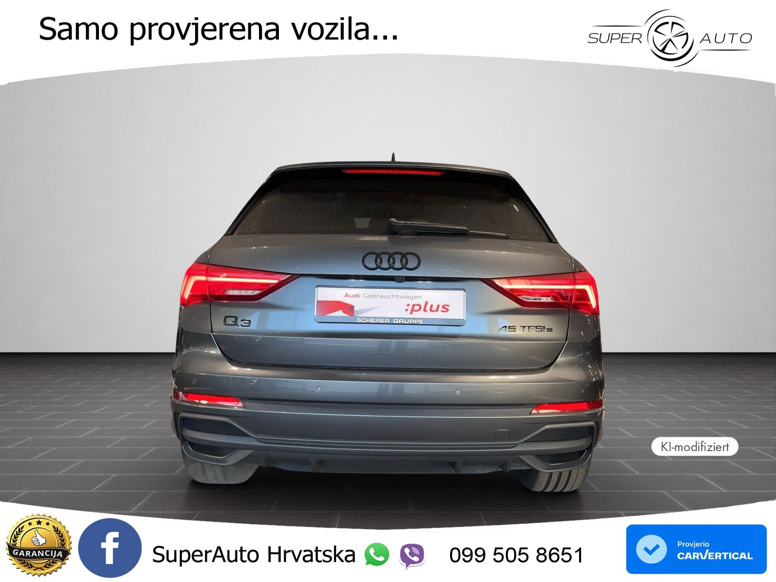 Audi Q3 45 TFSIe (245 KS) S tronic S line LED+GR SJED+ACC