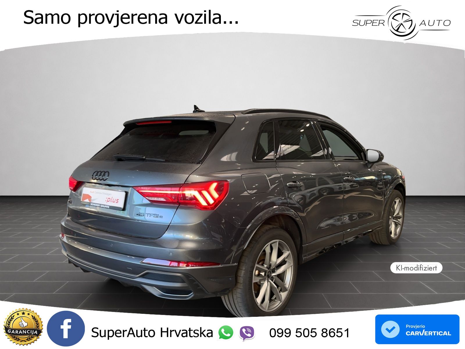 Audi Q3 45 TFSIe (245 KS) S tronic S line LED+GR SJED+ACC