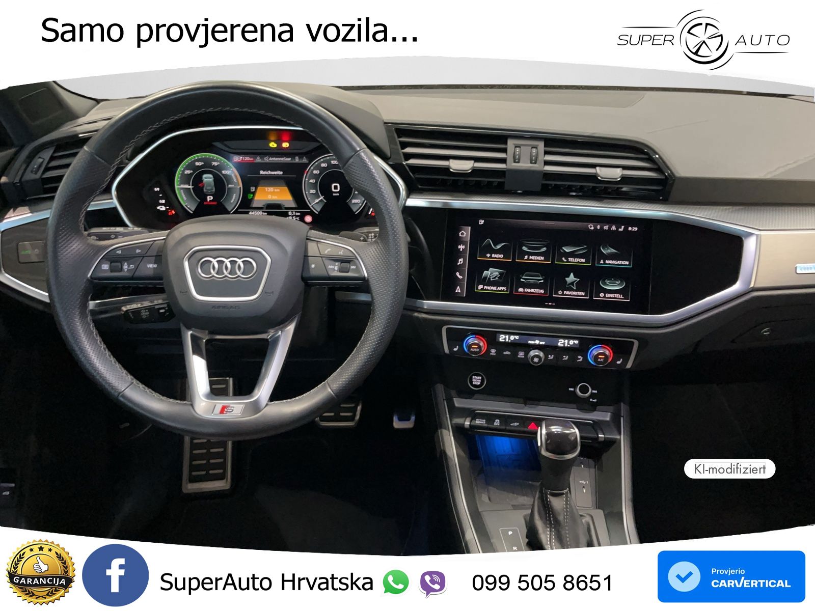 Audi Q3 45 TFSIe (245 KS) S tronic S line LED+GR SJED+ACC