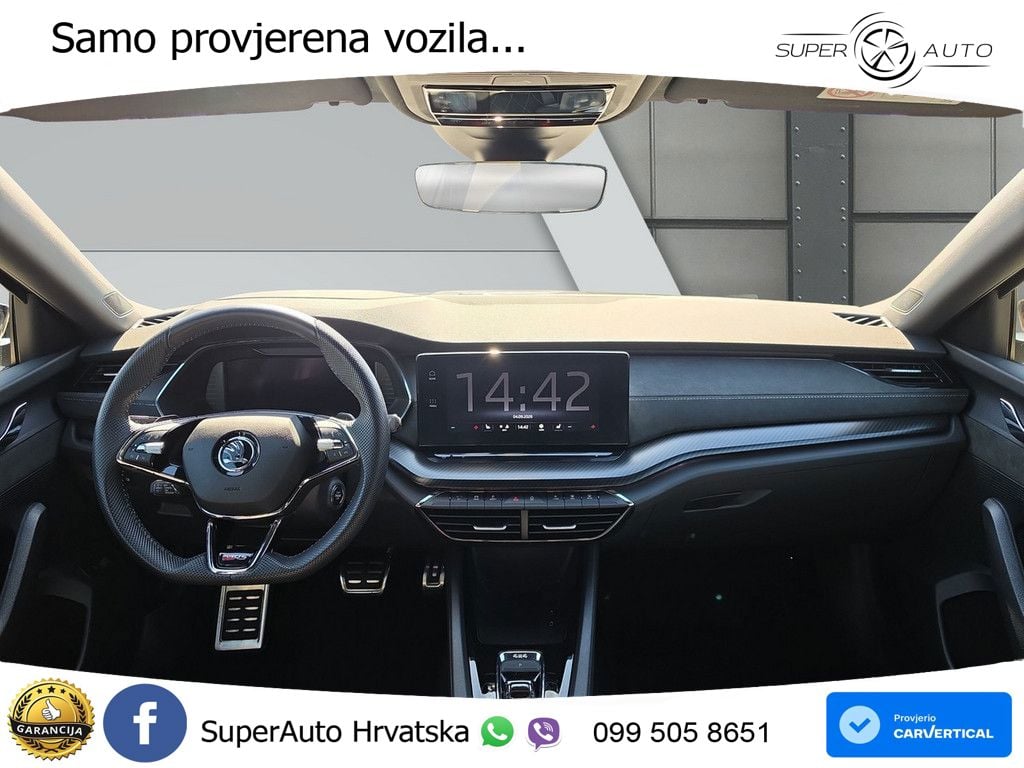 Škoda Octavia Combi RS 2.0 TDI (200 KS) 4x4 DSG MATRIX+GR SJED+KAM