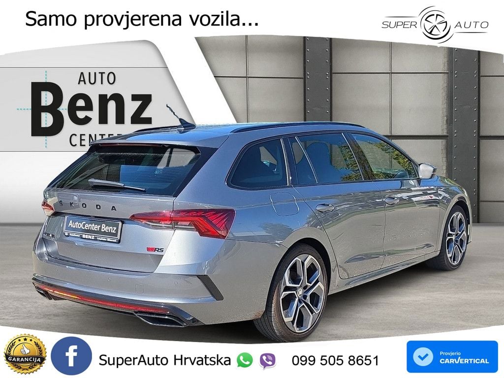 Škoda Octavia Combi RS 2.0 TDI (200 KS) 4x4 DSG MATRIX+GR SJED+KAM