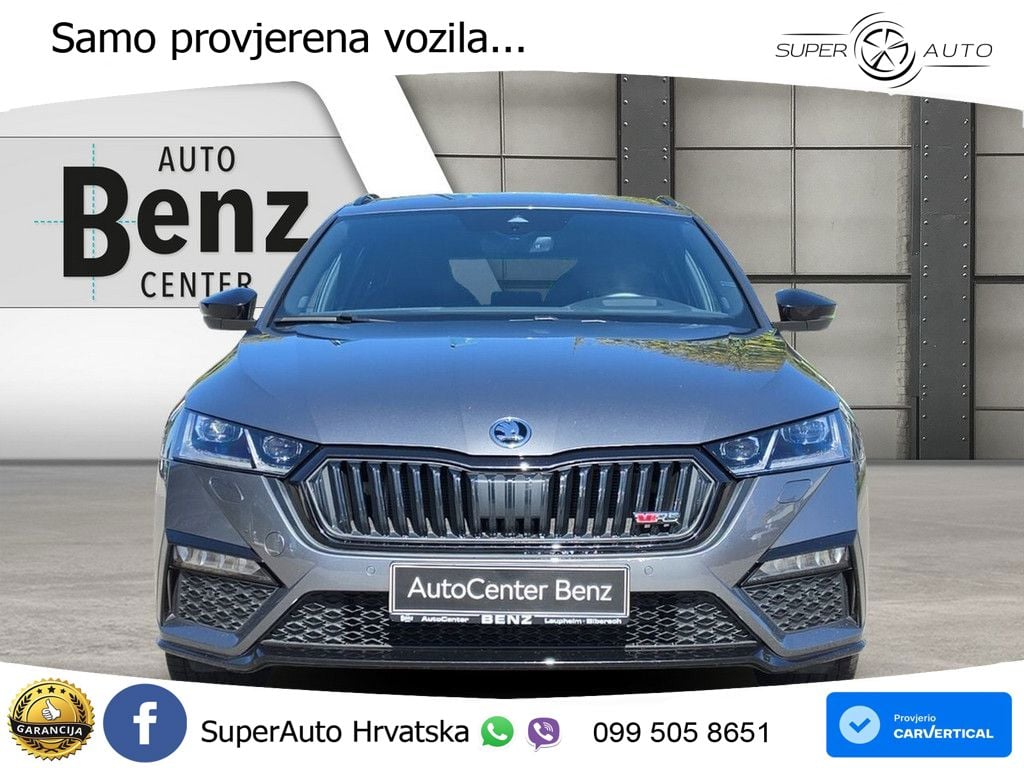 Škoda Octavia Combi RS 2.0 TDI (200 KS) 4x4 DSG MATRIX+GR SJED+KAM