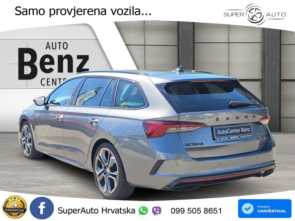 Škoda Octavia Combi RS 2.0 TDI (200 KS) 4x4 DSG MATRIX+GR SJED+KAM