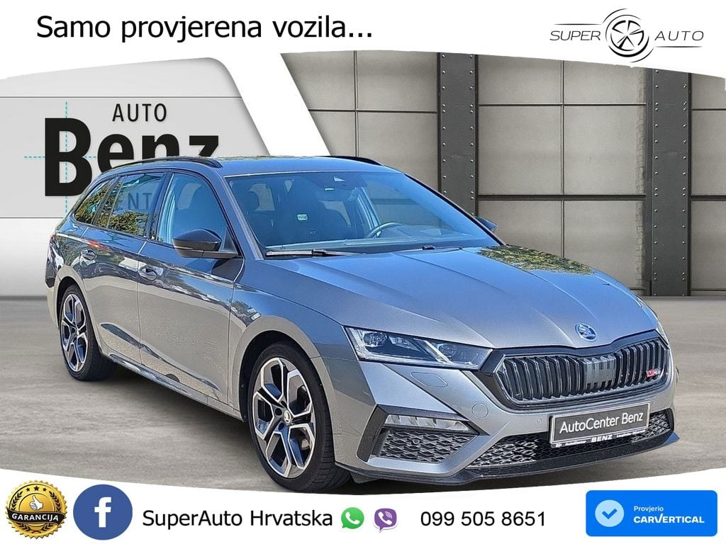 Škoda Octavia Combi RS 2.0 TDI (200 KS) 4x4 DSG MATRIX+GR SJED+KAM
