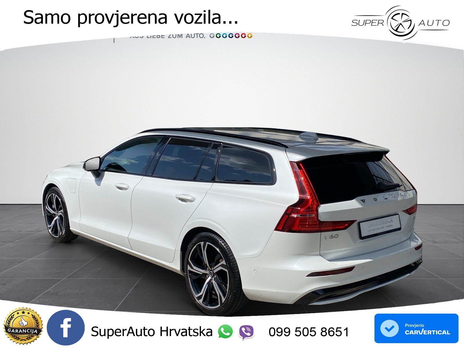 Volvo V60 2.0 T8 AWD Geartronic LED+GR SJED+ACC