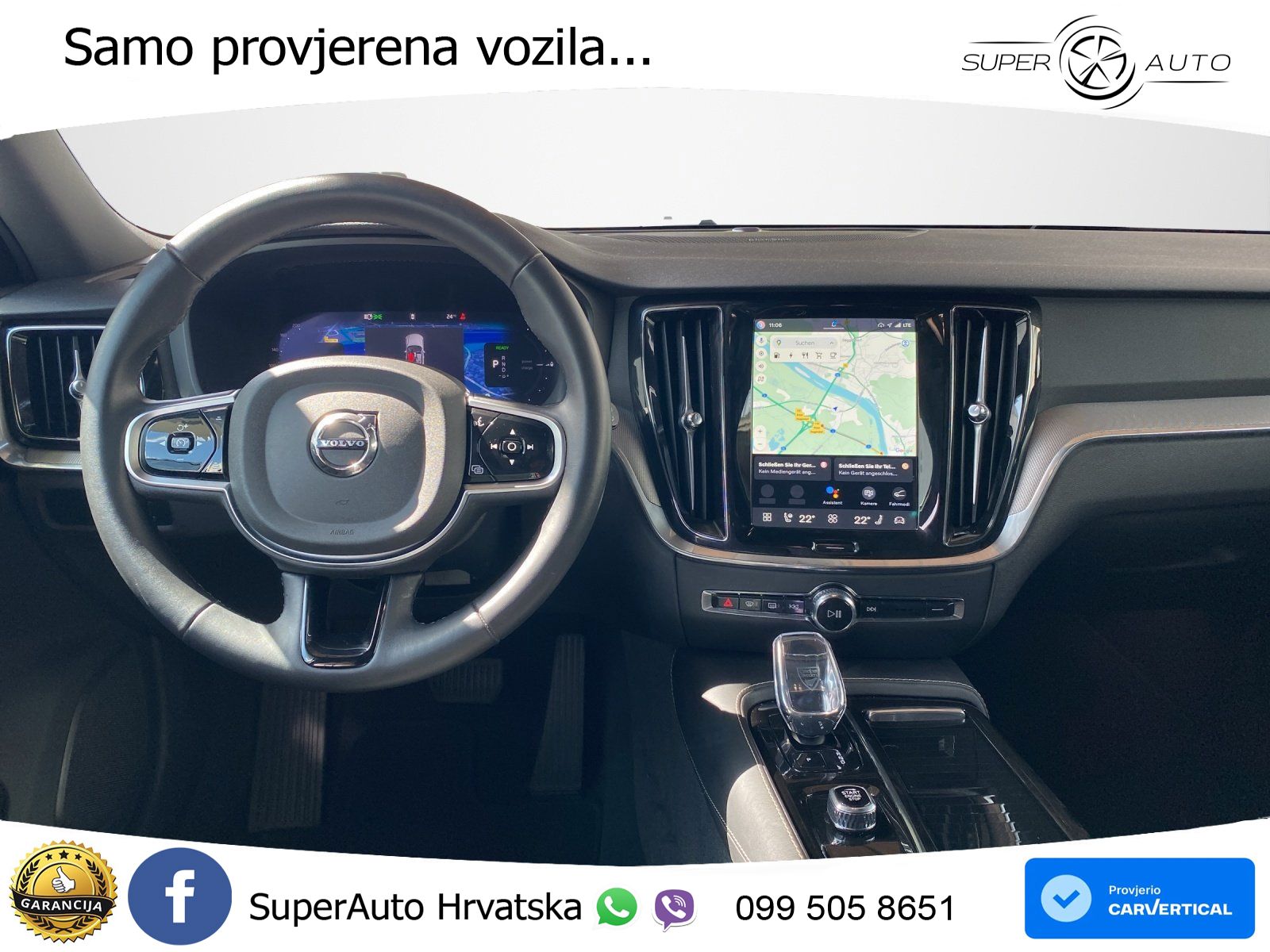 Volvo V60 2.0 T8 AWD Geartronic LED+GR SJED+ACC