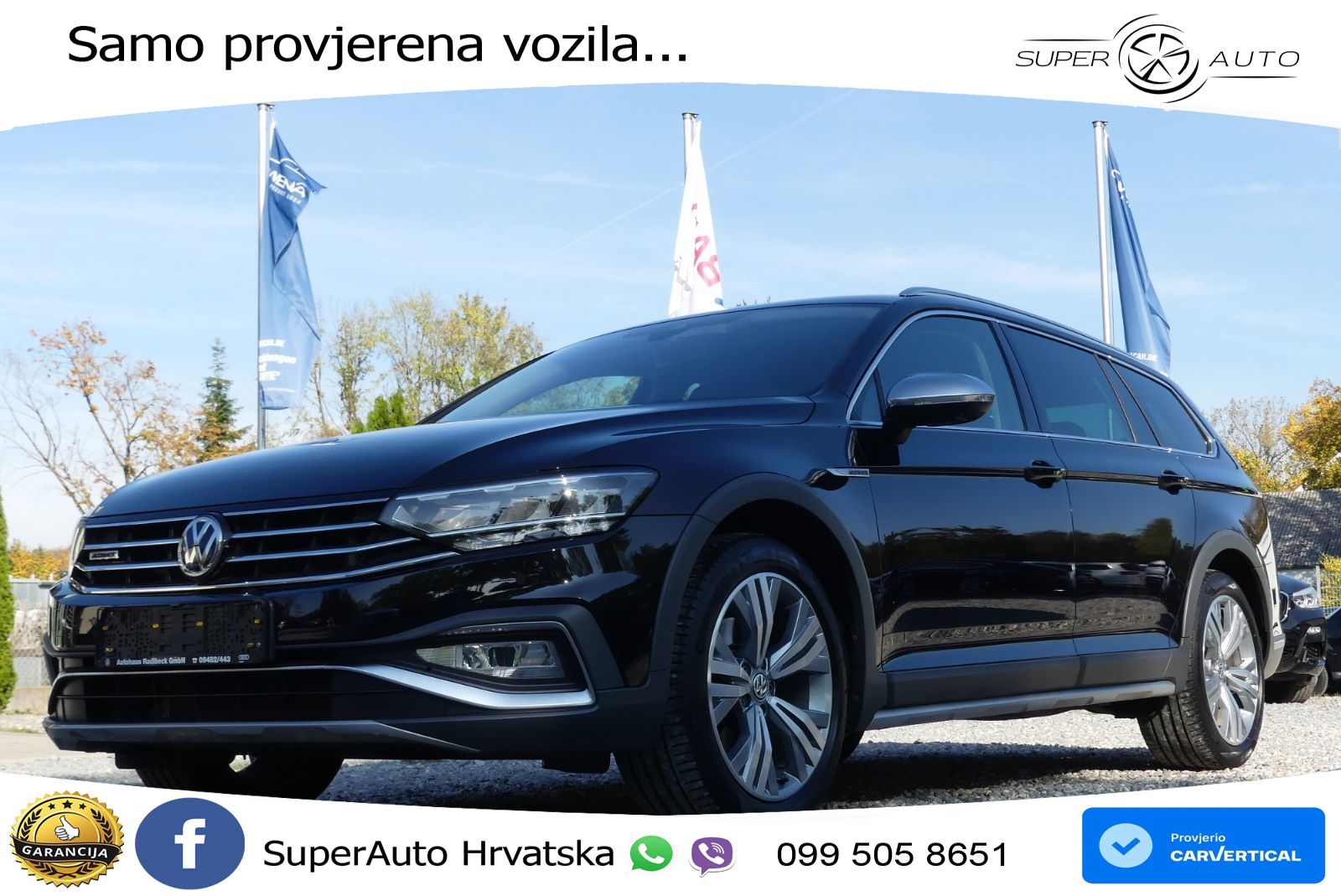 Volkswagen Passat Variant 2.0 TDI (190 KS) 4MOTION DSG LED+GR SJED+ACC