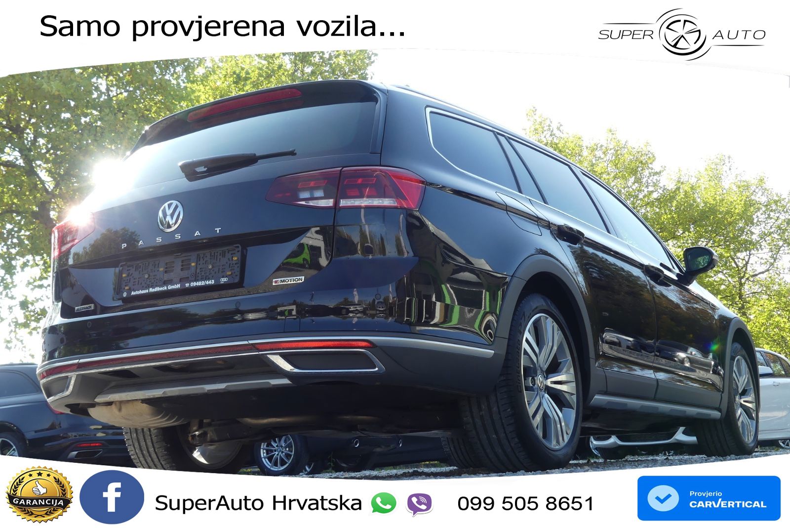 Volkswagen Passat Variant 2.0 TDI (190 KS) 4MOTION DSG LED+GR SJED+ACC