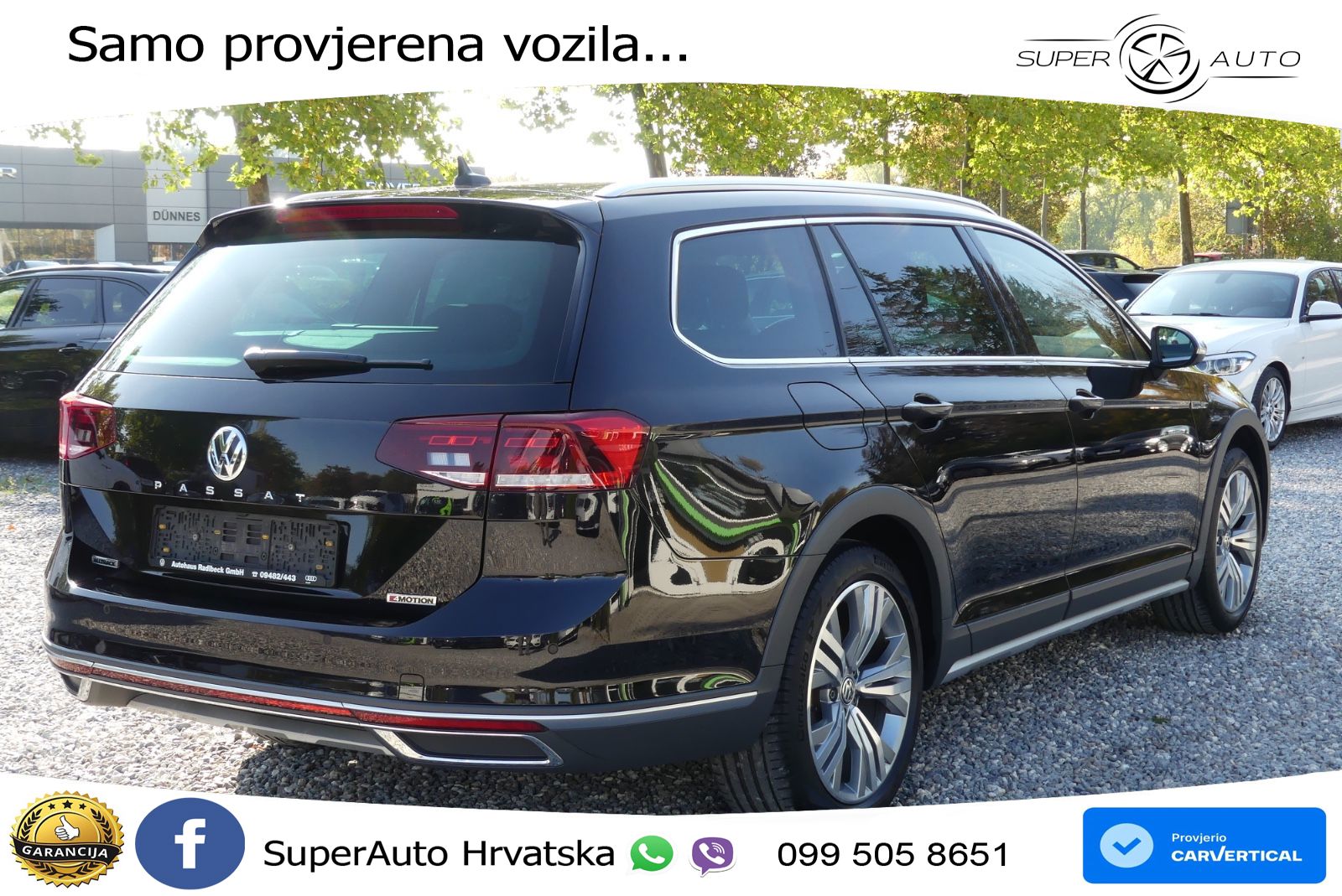 Volkswagen Passat Variant 2.0 TDI (190 KS) 4MOTION DSG LED+GR SJED+ACC