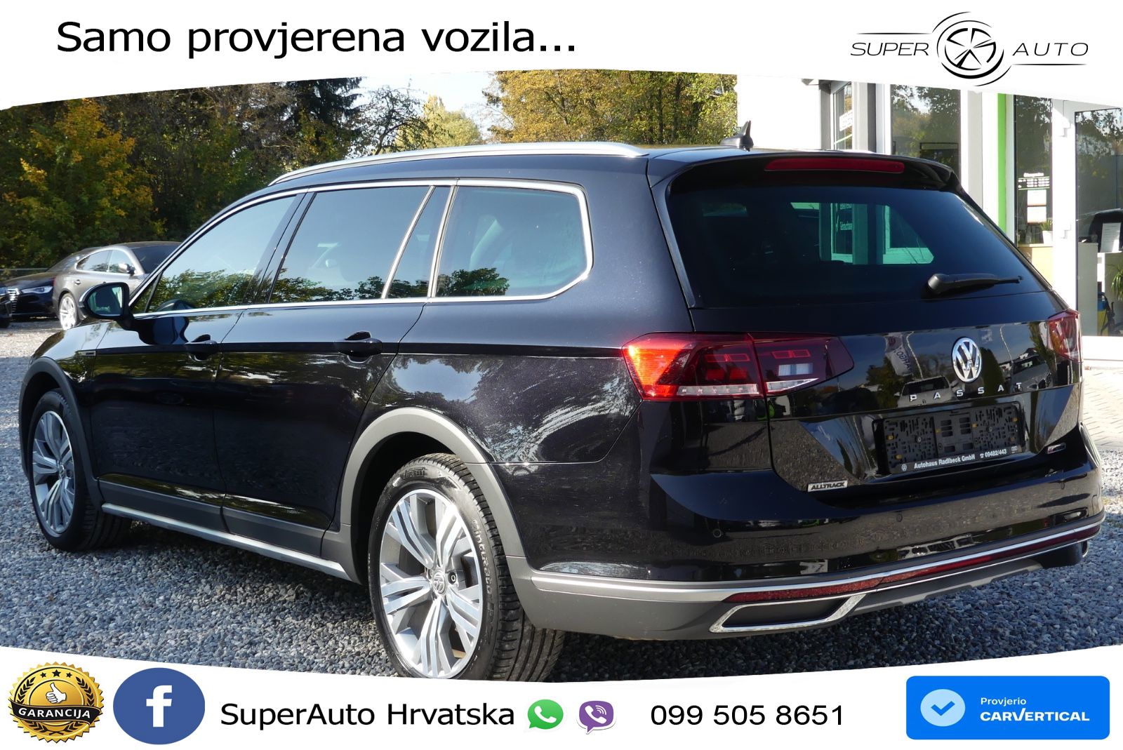Volkswagen Passat Variant 2.0 TDI (190 KS) 4MOTION DSG LED+GR SJED+ACC