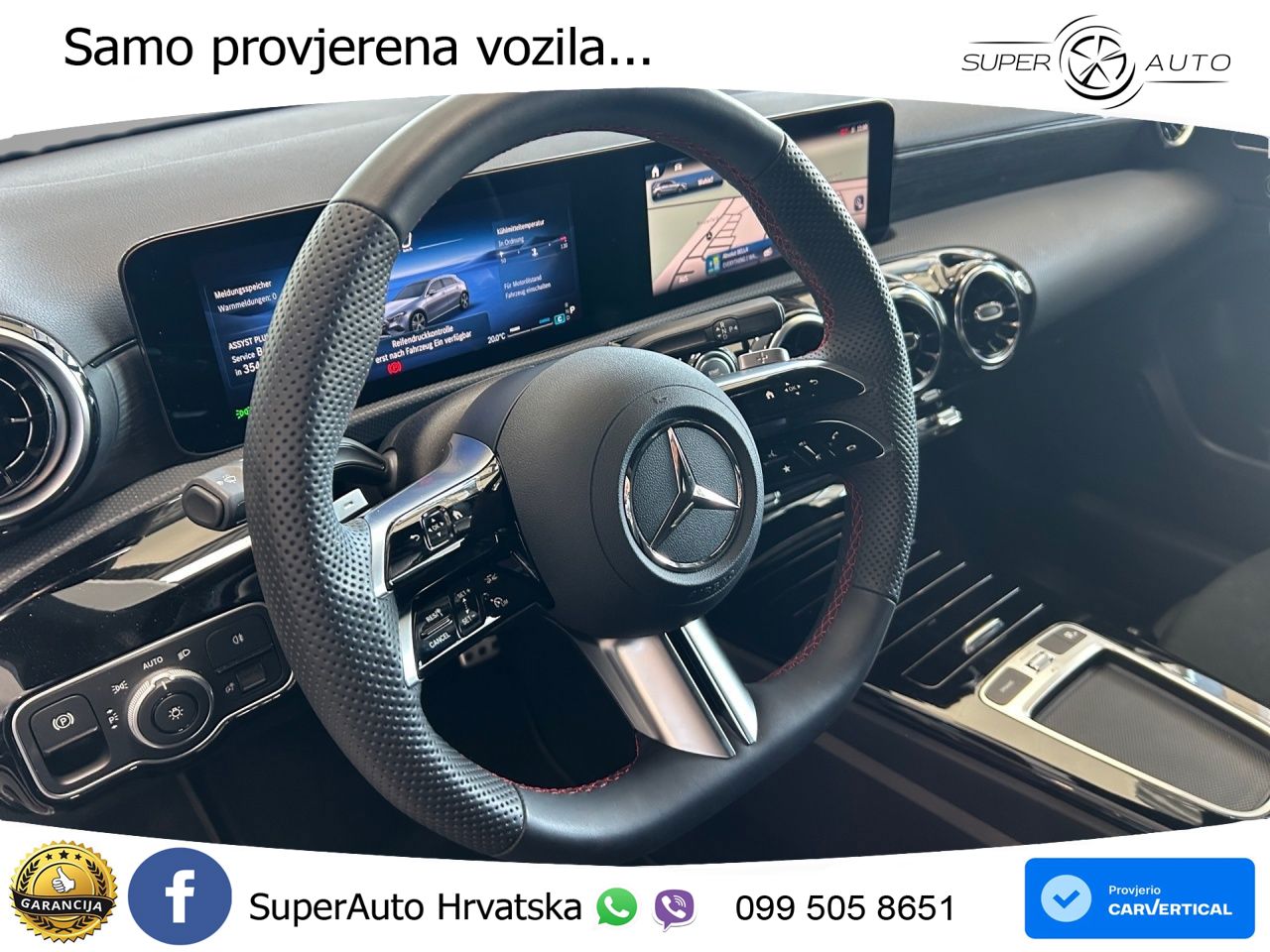 Mercedes-Benz A 200 7G-DCT AMG ACC+GR SJED+360+PANO