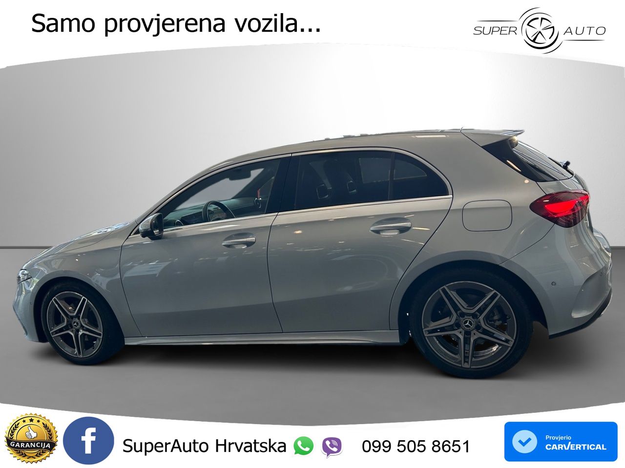 Mercedes-Benz A 200 7G-DCT AMG ACC+GR SJED+360+PANO