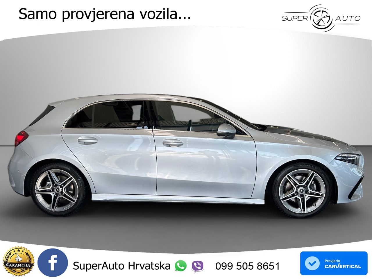 Mercedes-Benz A 200 7G-DCT AMG ACC+GR SJED+360+PANO