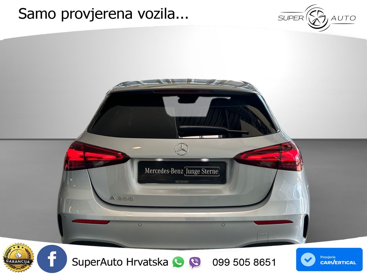 Mercedes-Benz A 200 7G-DCT AMG ACC+GR SJED+360+PANO