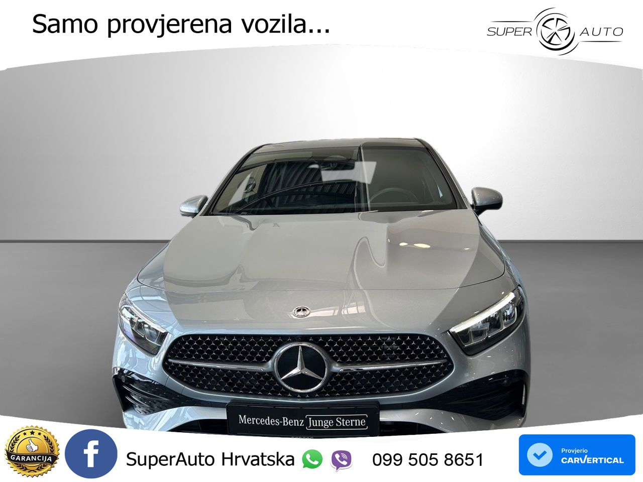 Mercedes-Benz A 200 7G-DCT AMG ACC+GR SJED+360+PANO