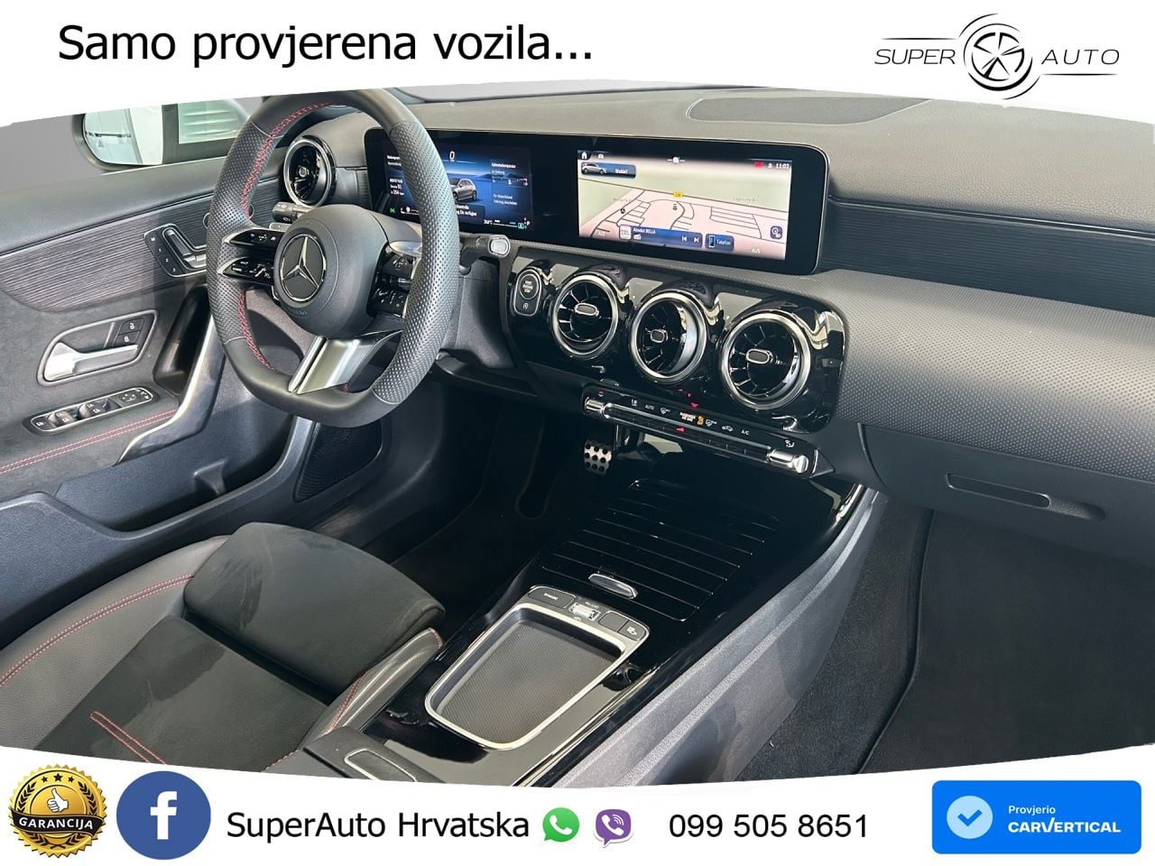 Mercedes-Benz A 200 7G-DCT AMG ACC+GR SJED+360+PANO