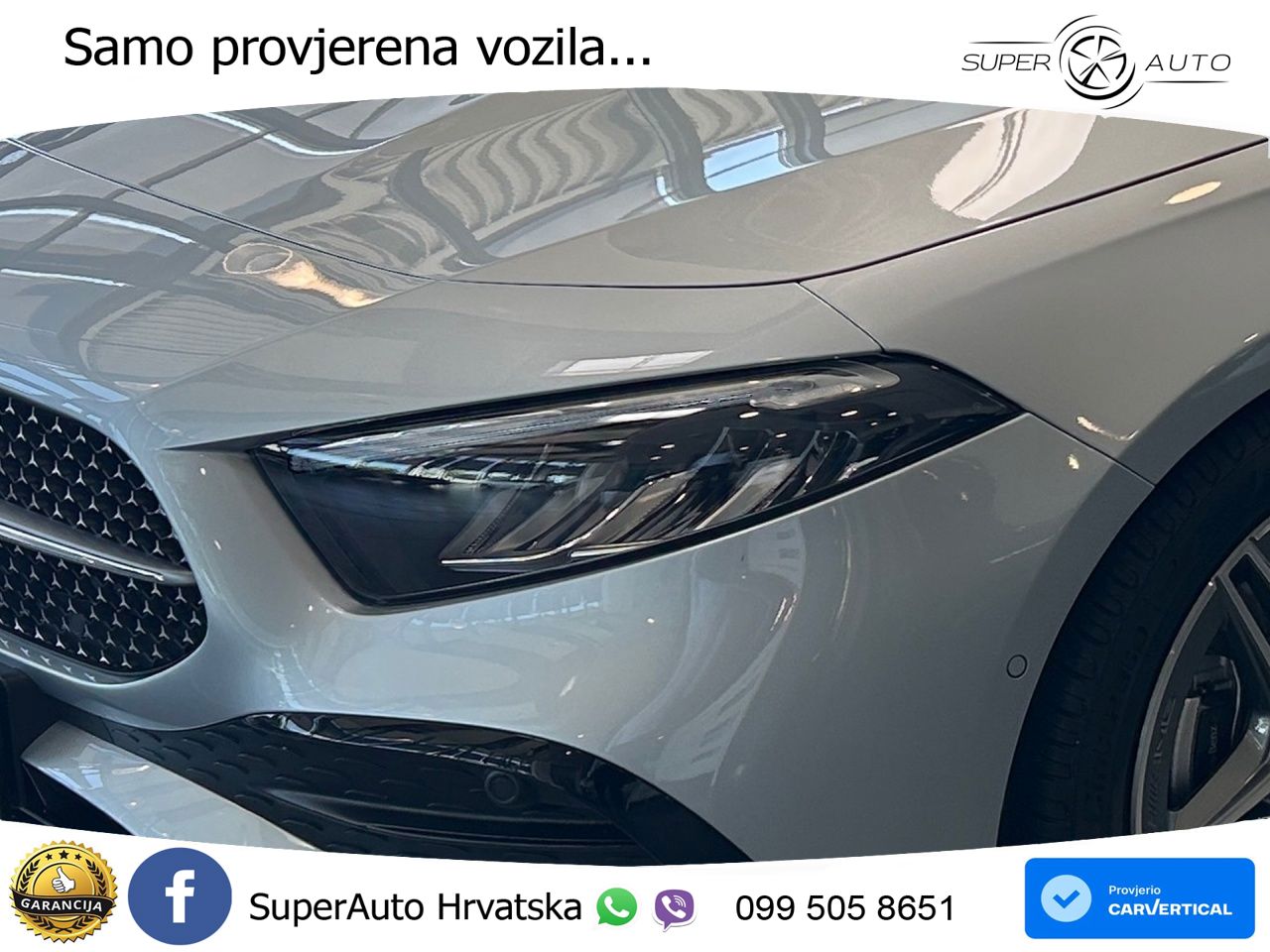 Mercedes-Benz A 200 7G-DCT AMG ACC+GR SJED+360+PANO