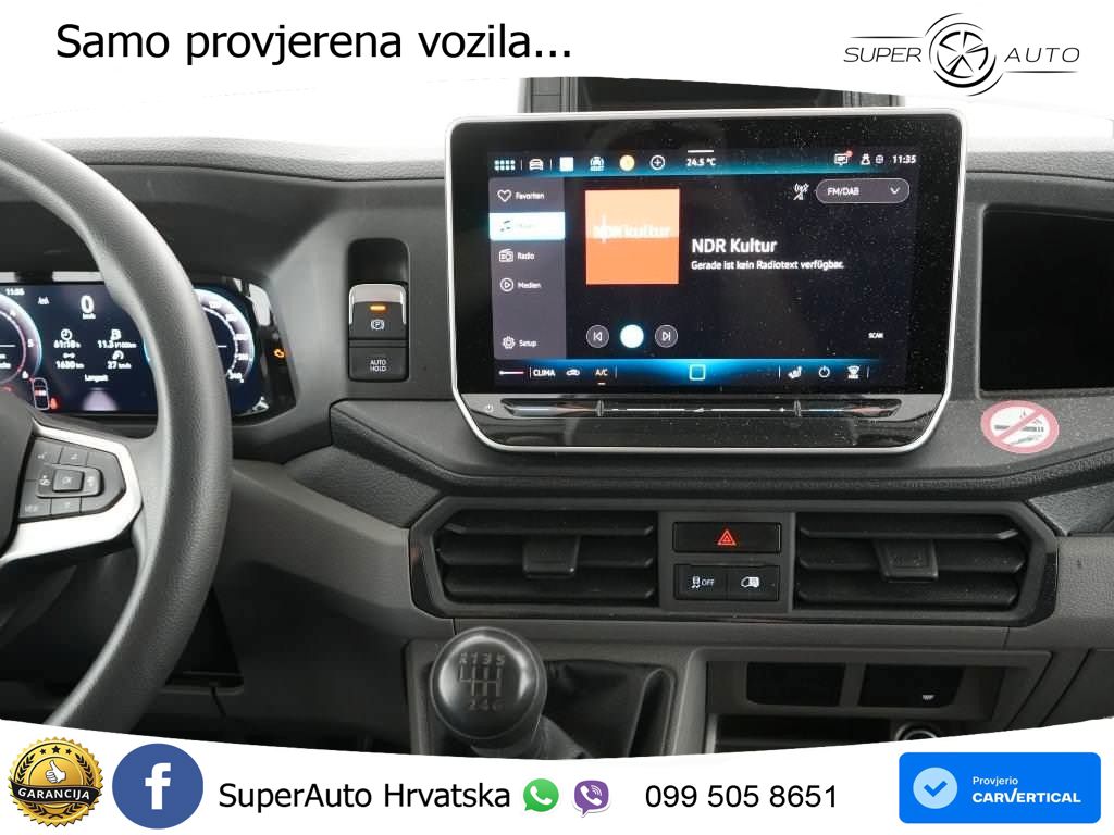 Volkswagen Crafter Kasten 35 LR Hochdach FWD AHK Klimaanl. 140 KS