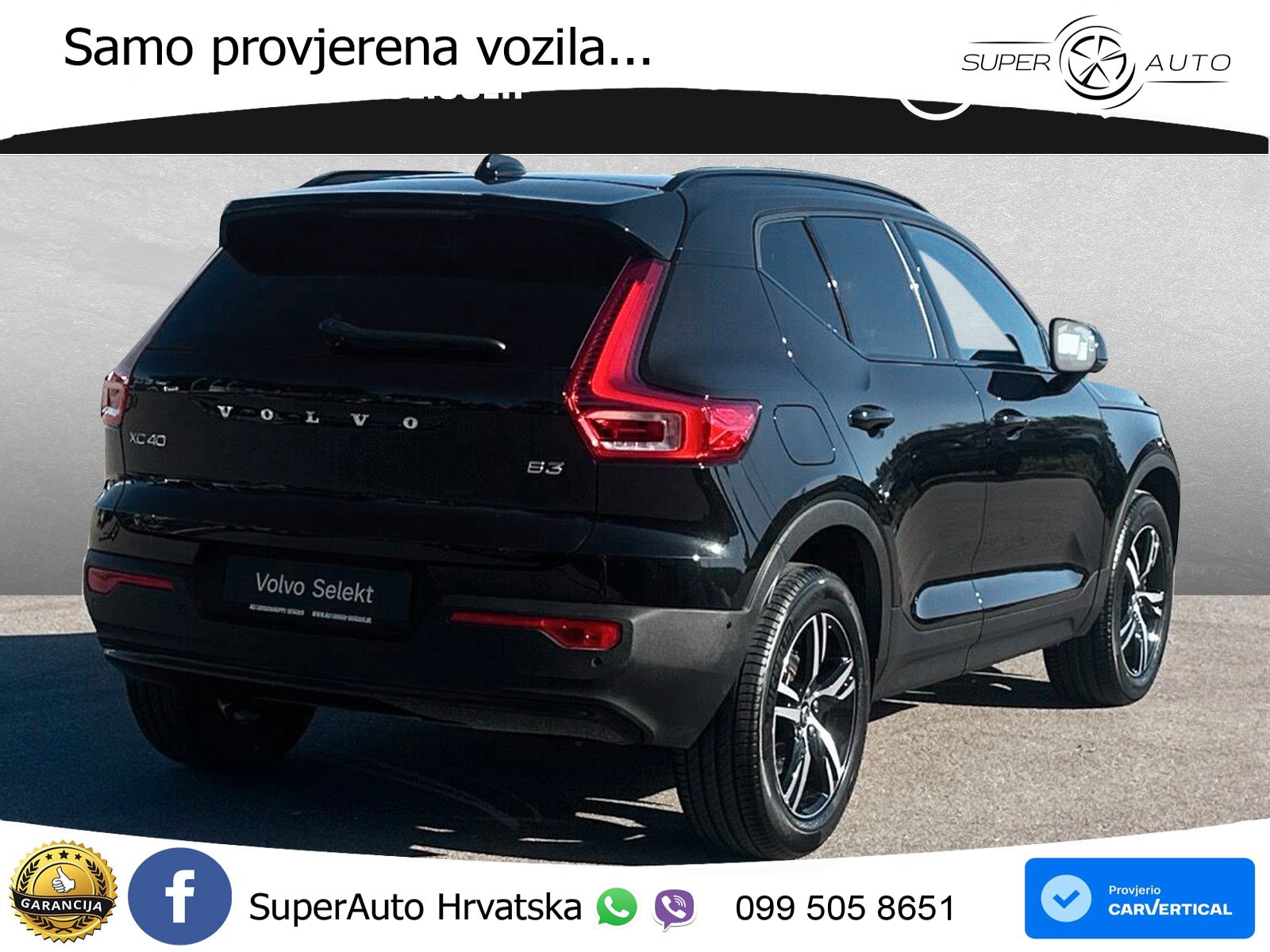 Volvo XC40 2.0 B3 163 KS Automatic LED+GR SJED+ACC