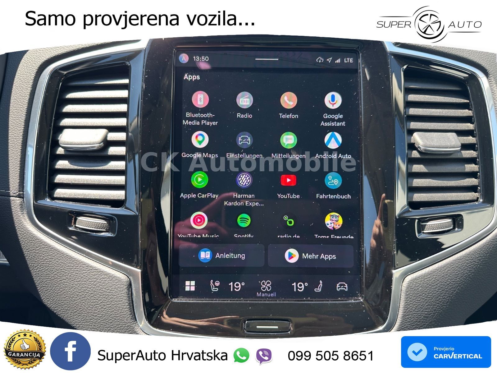 Volvo XC90 2.0 B5 Diesel AWD Automatic LED+GR SJED+ACC