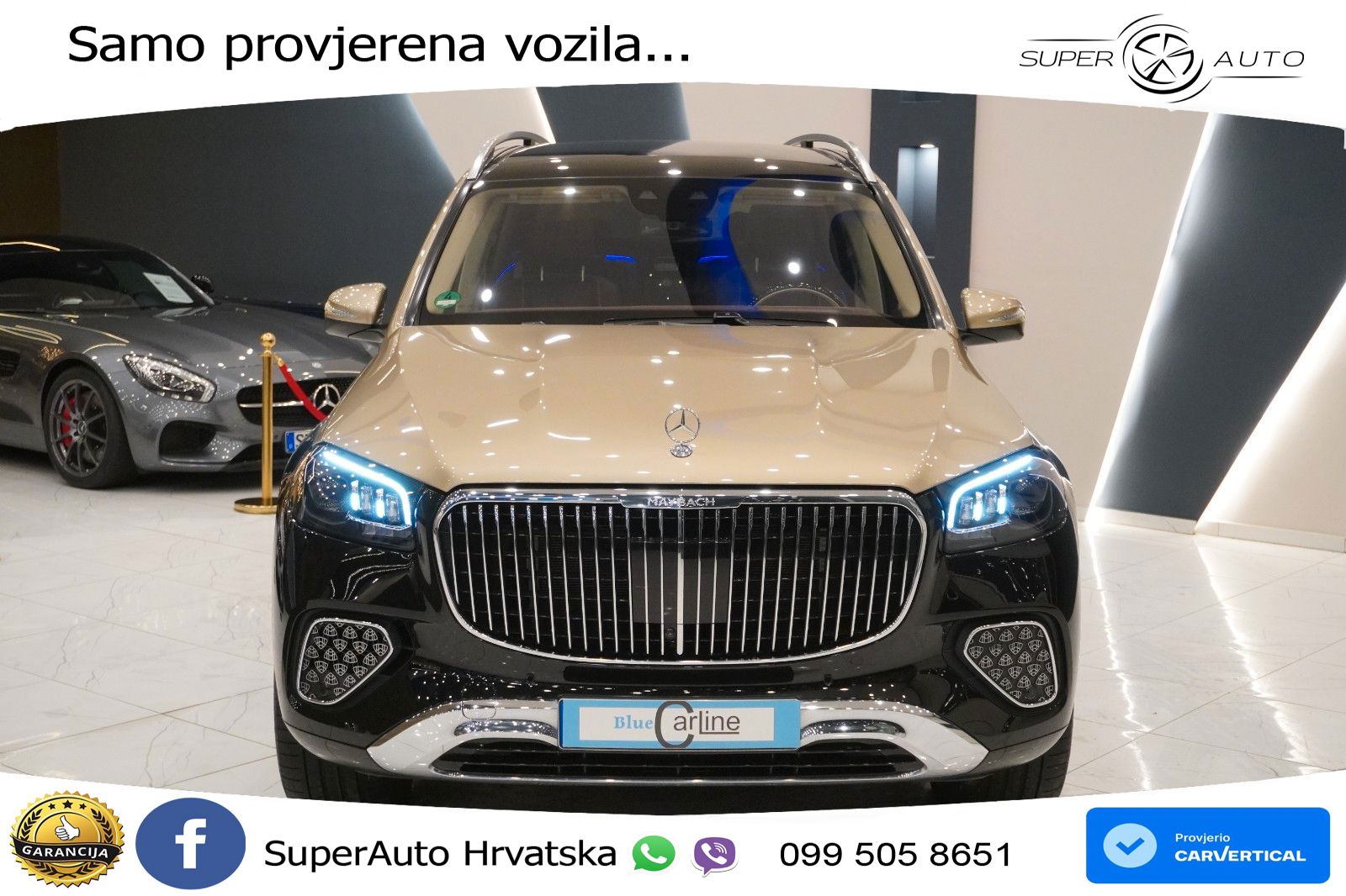 Mercedes Maybach GLS 600 V8 (557 KS) EQ Boost 4MATIC 9G-TRONIC ACC+HEAD+4xGR SJED+360+PANO