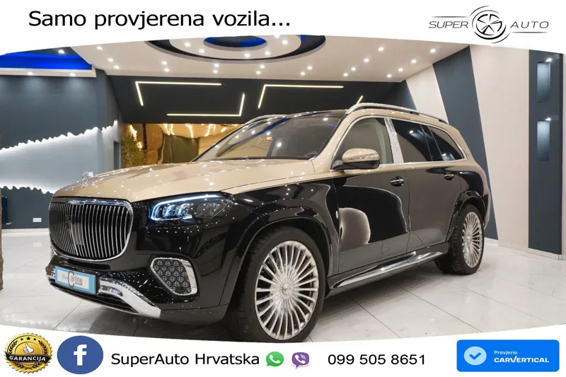 Mercedes Maybach GLS 600 V8 (557 KS) EQ Boost 4MATIC 9G-TRONIC ACC+HEAD+4xGR SJED+360+PANO