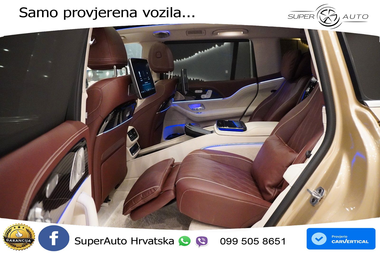 Mercedes Maybach GLS 600 V8 (557 KS) EQ Boost 4MATIC 9G-TRONIC ACC+HEAD+4xGR SJED+360+PANO
