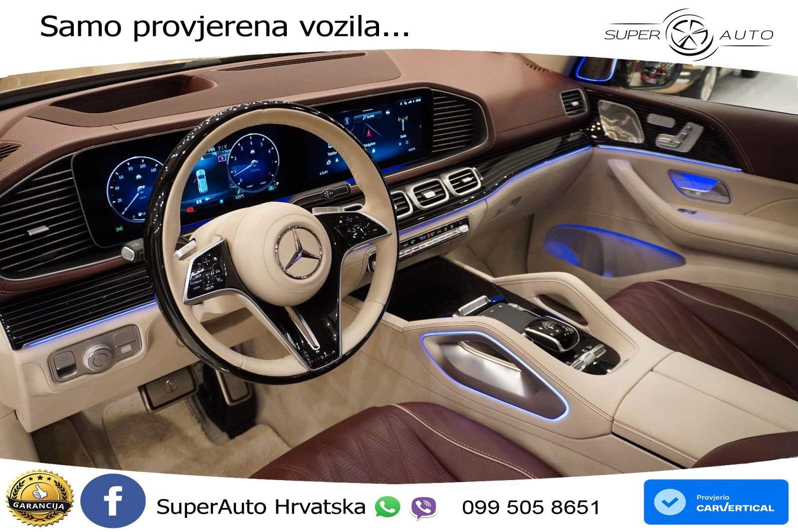 Mercedes Maybach GLS 600 V8 (557 KS) EQ Boost 4MATIC 9G-TRONIC ACC+HEAD+4xGR SJED+360+PANO