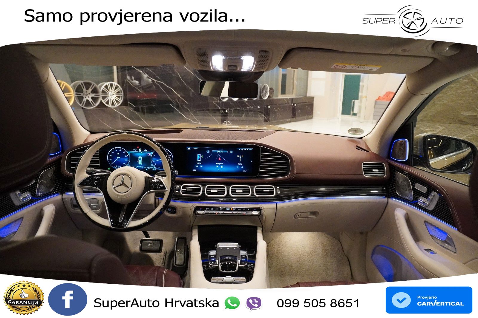 Mercedes Maybach GLS 600 V8 (557 KS) EQ Boost 4MATIC 9G-TRONIC ACC+HEAD+4xGR SJED+360+PANO