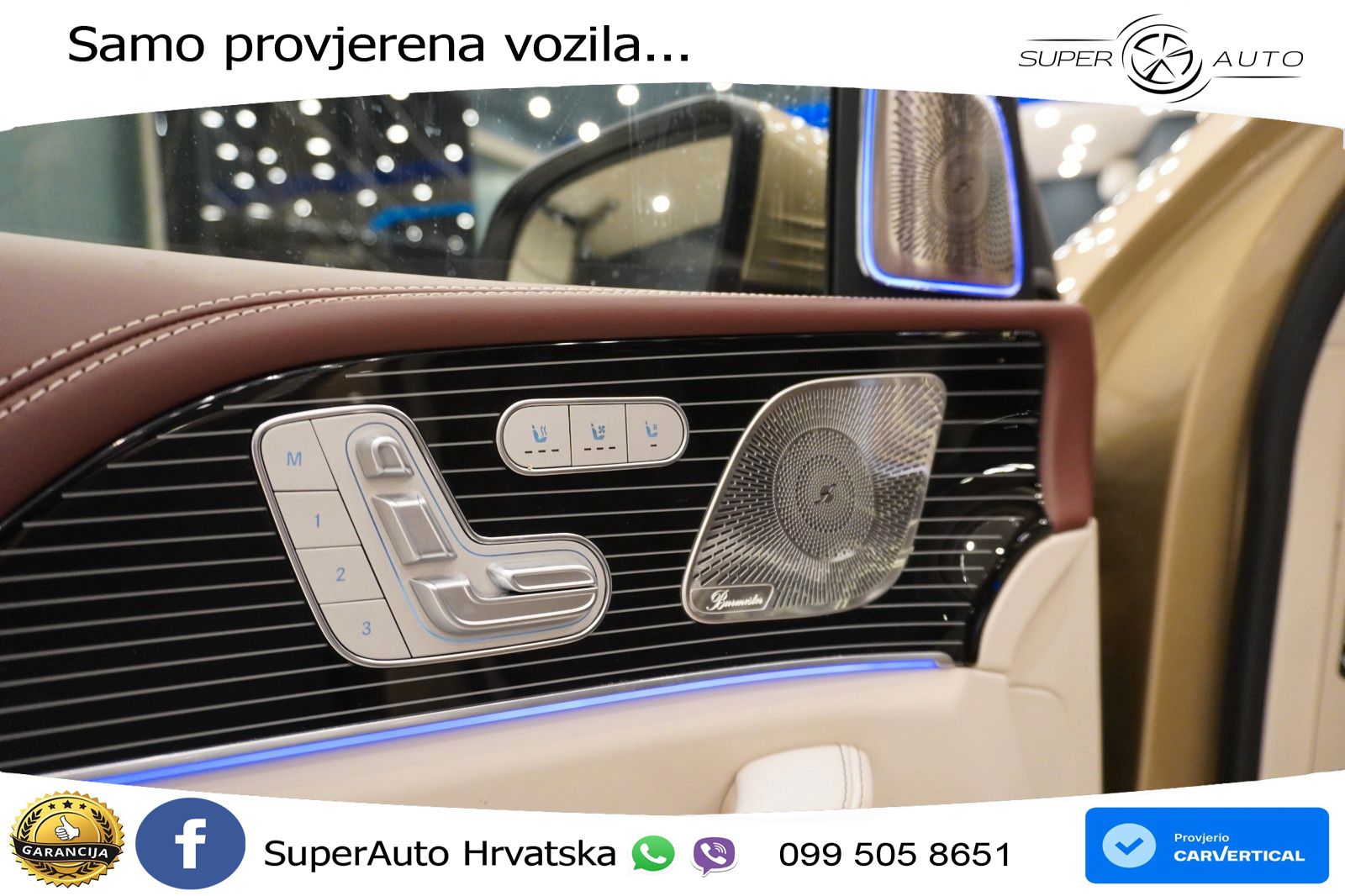 Mercedes Maybach GLS 600 V8 (557 KS) EQ Boost 4MATIC 9G-TRONIC ACC+HEAD+4xGR SJED+360+PANO