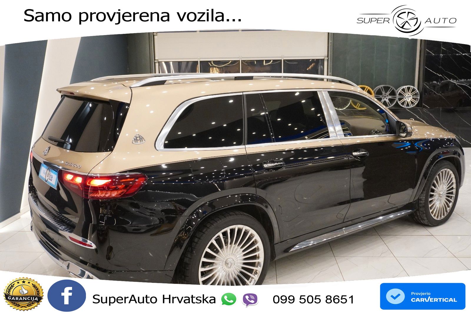 Mercedes Maybach GLS 600 V8 (557 KS) EQ Boost 4MATIC 9G-TRONIC ACC+HEAD+4xGR SJED+360+PANO