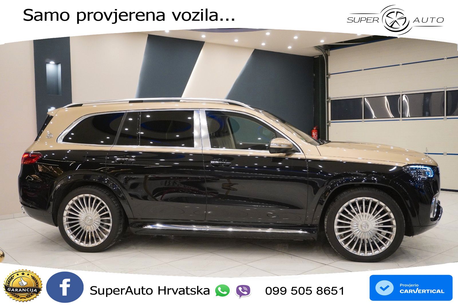 Mercedes Maybach GLS 600 V8 (557 KS) EQ Boost 4MATIC 9G-TRONIC ACC+HEAD+4xGR SJED+360+PANO