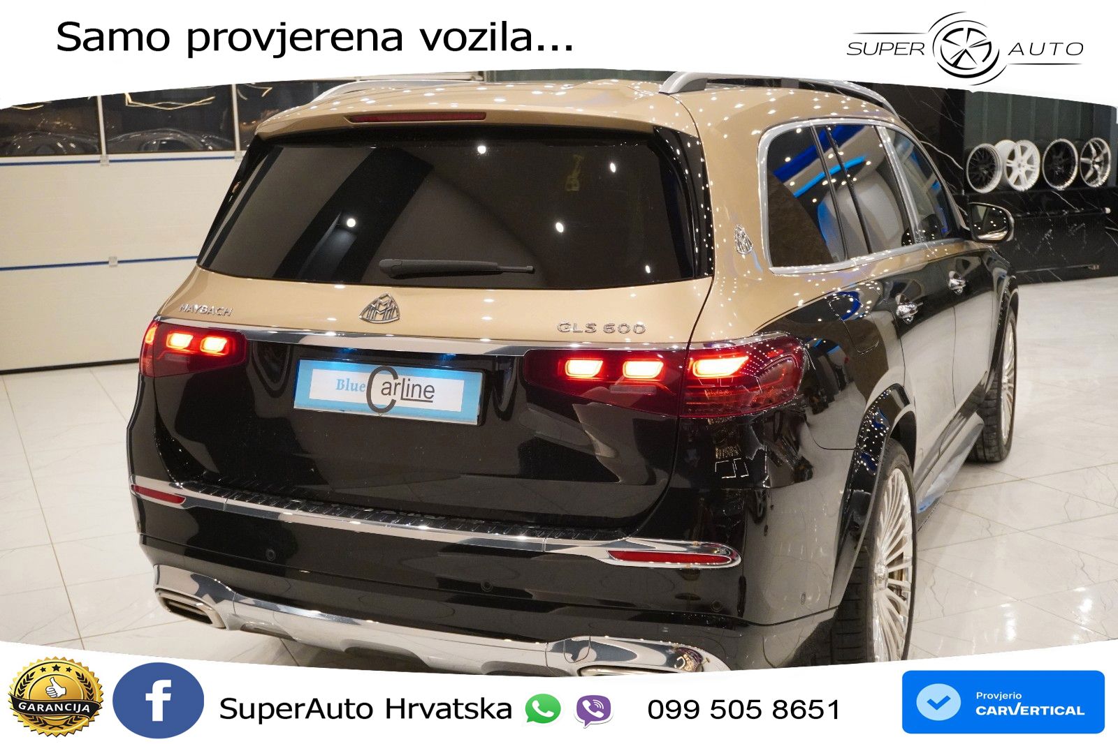 Mercedes Maybach GLS 600 V8 (557 KS) EQ Boost 4MATIC 9G-TRONIC ACC+HEAD+4xGR SJED+360+PANO