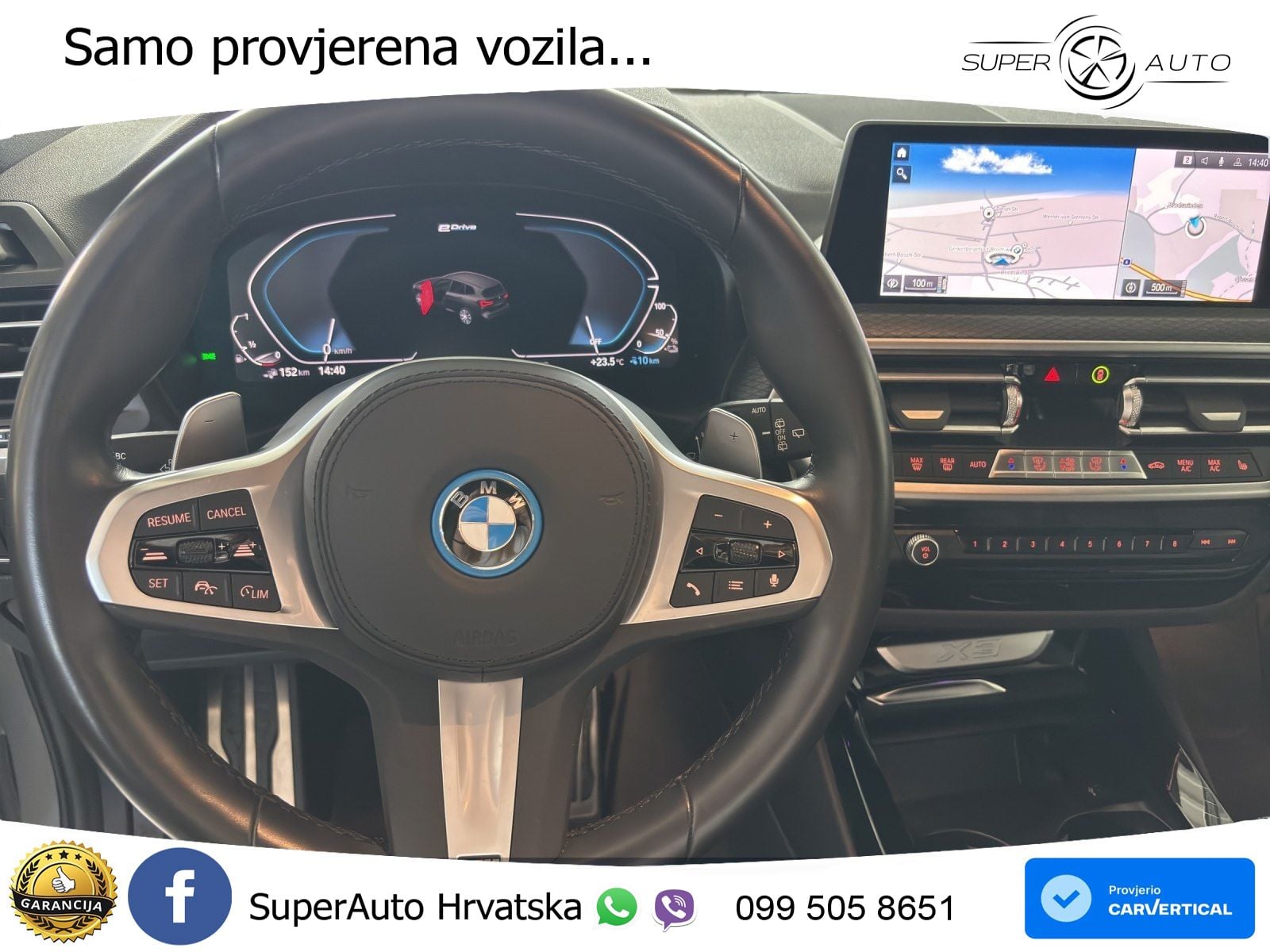 BMW X3 30e xDrive Steptronic M Sport LED+GR SJED+ACC