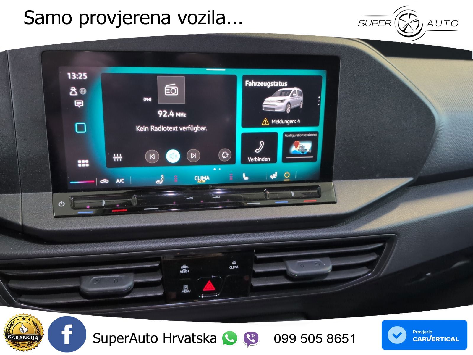 Volkswagen Caddy Maxi Cargo 2.0 TDI DSG/Sitzhzg/08.30Garant 122 KS