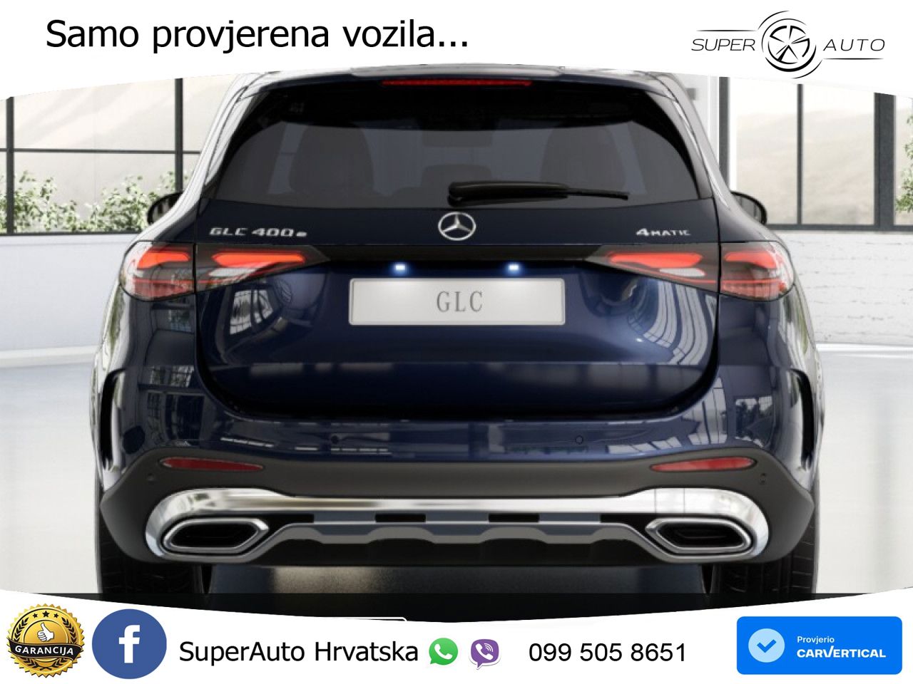 Mercedes GLC 400e (381 KS) 4MATIC 9G-TRONIC AMG ZRAČNI+ACC+GR SJED+KAM