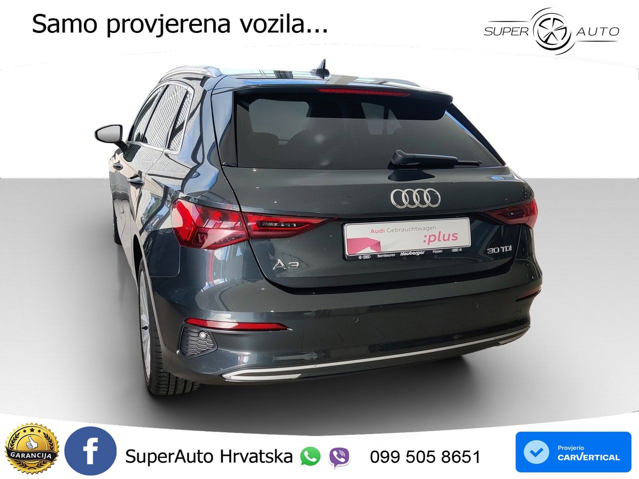 Audi A3 30 TDI (116 KS) advanced