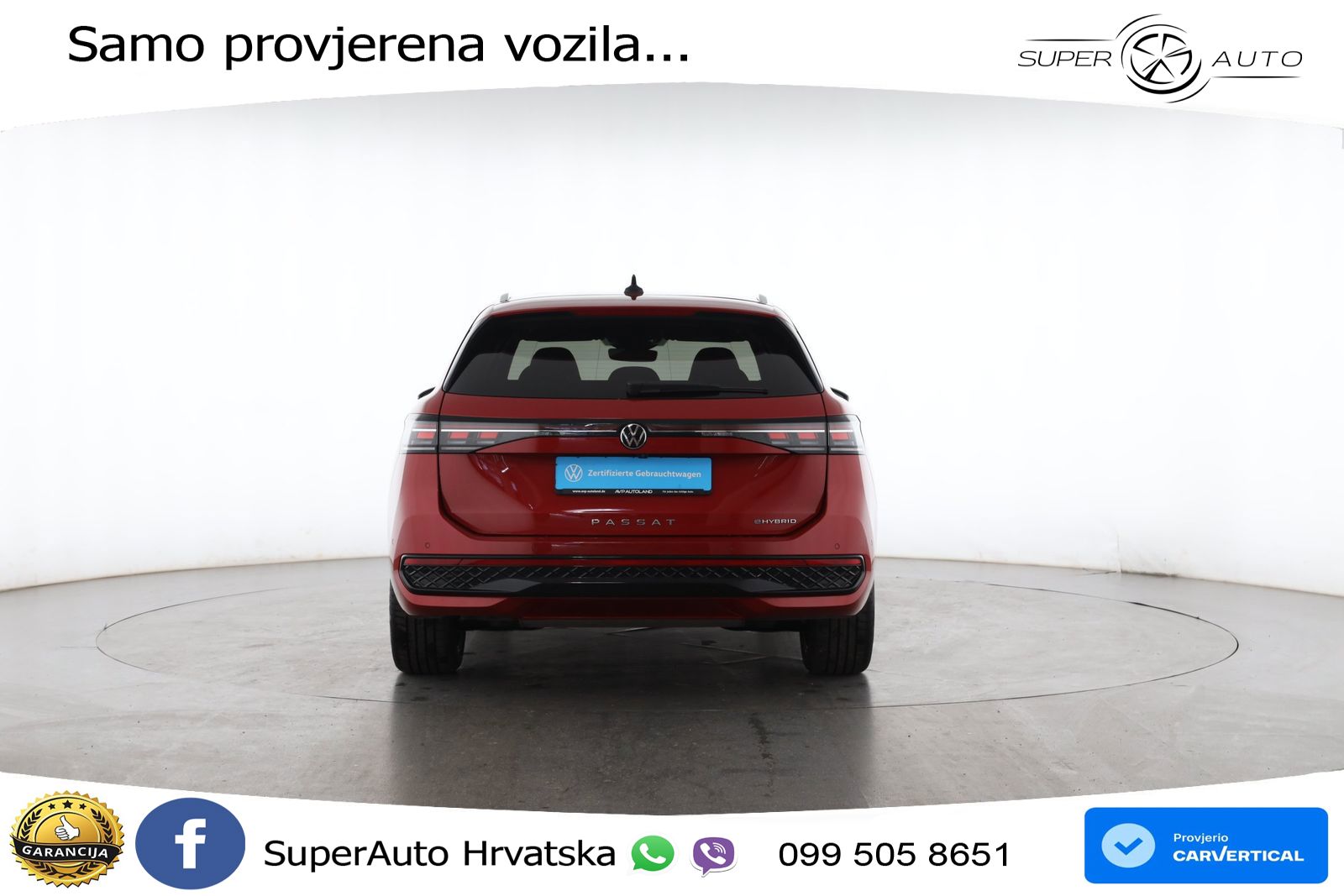 Volkswagen Passat Variant 1.5 TSI (272 KS) eHybrid DSG R-Line LED+GR SJED+ACC