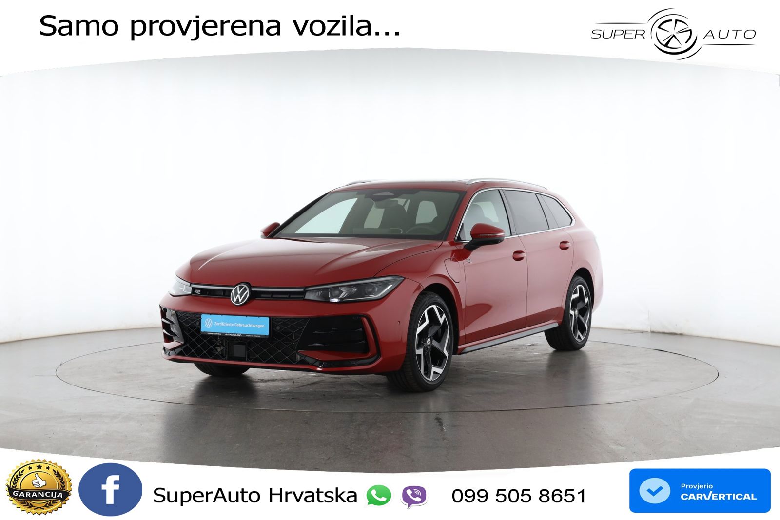 Volkswagen Passat Variant 1.5 TSI (272 KS) eHybrid DSG R-Line LED+GR SJED+ACC
