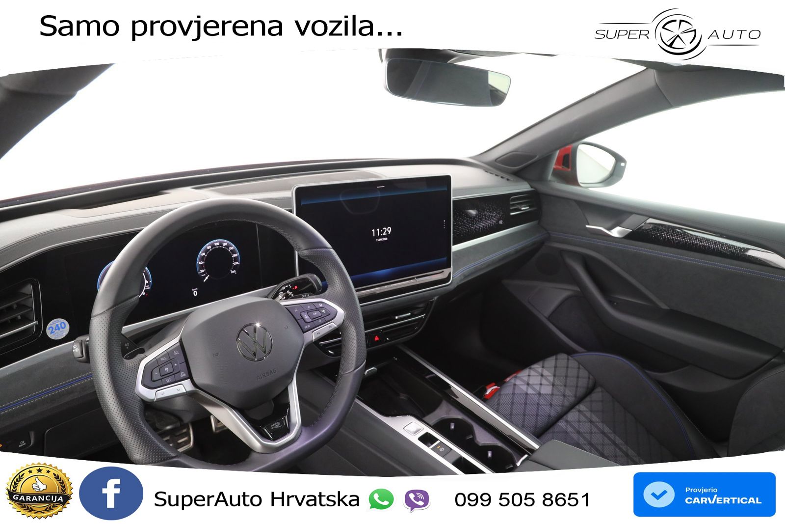 Volkswagen Passat Variant 1.5 TSI (272 KS) eHybrid DSG R-Line LED+GR SJED+ACC