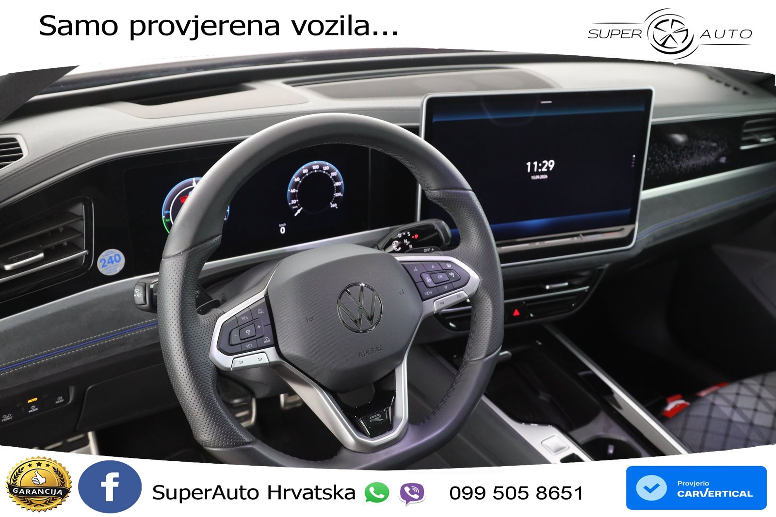 Volkswagen Passat Variant 1.5 TSI (272 KS) eHybrid DSG R-Line LED+GR SJED+ACC
