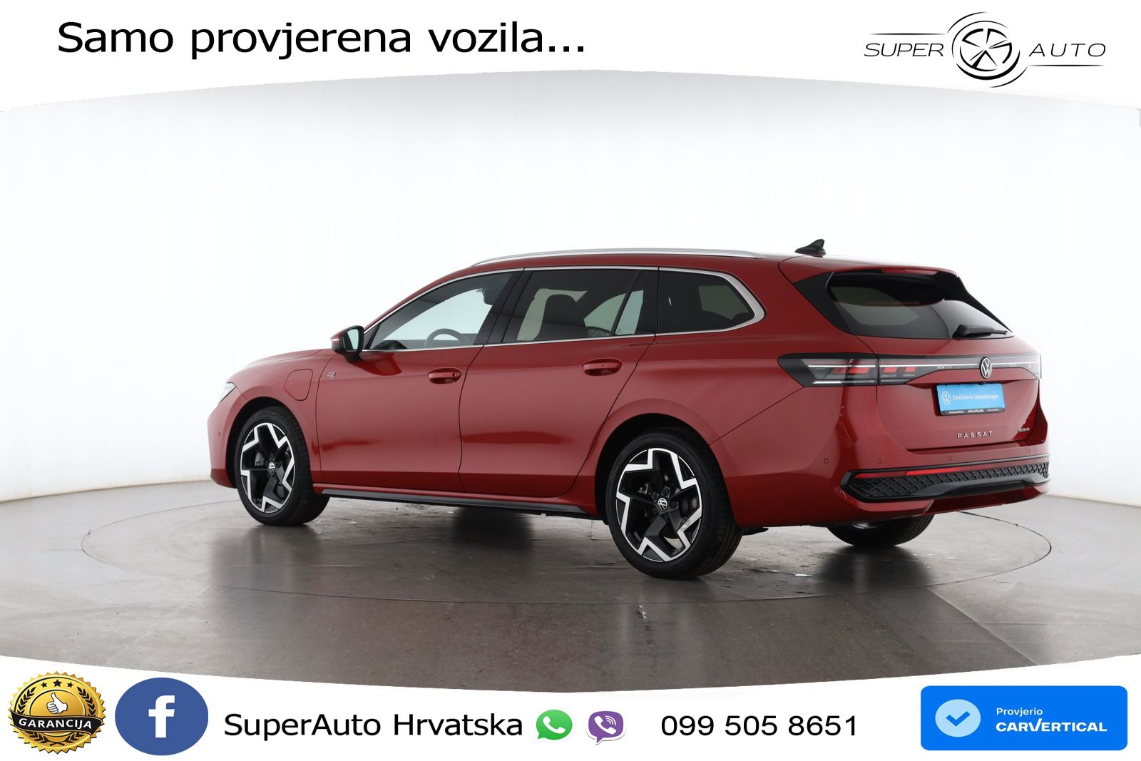 Volkswagen Passat Variant 1.5 TSI (272 KS) eHybrid DSG R-Line LED+GR SJED+ACC